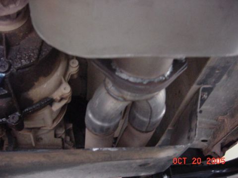 1989 Ford Bronco - Y pipe Midas made!