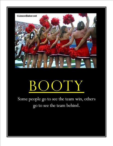 1996 Ford Mustang - A group of cheerleaders are seen from behind on a sports field.