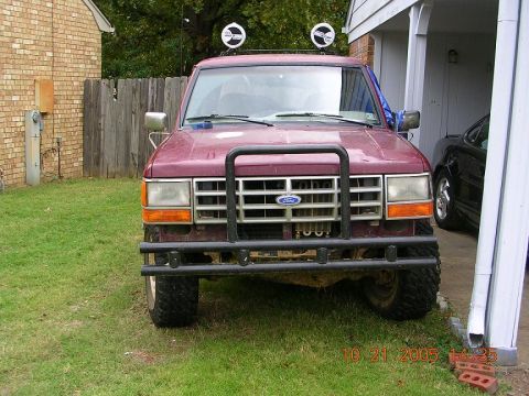 1989 Ford Bronco II - ProComp 8" 130 Watt. Really bright....well worth it in my opinion!