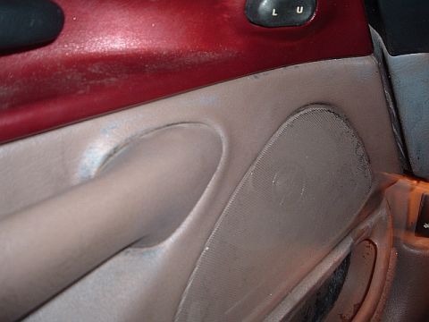 1994 Ford Thunderbird - infinity 2 way 6x8 in driverside door
