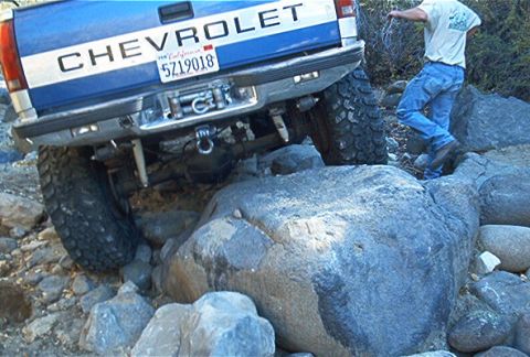 1986 Ford Bronco - Pic of Bill's Rock.