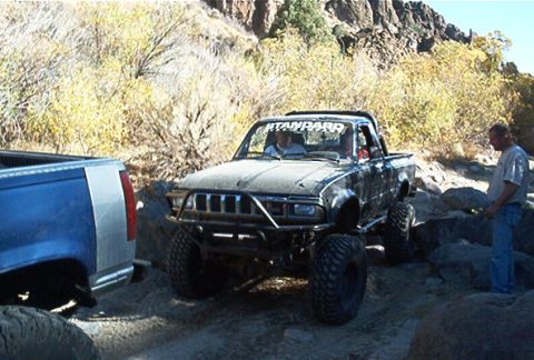 1986 Ford Bronco - Dad's rig with Spotter Larry Bird (father in law)
