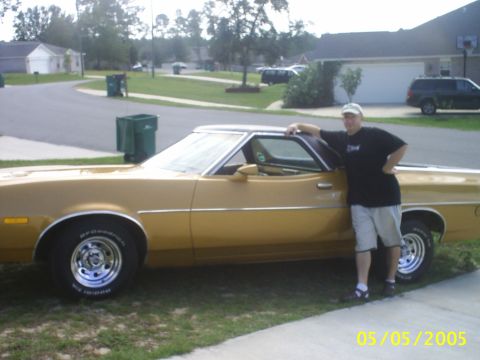 1973 Ford Ranchero - You can't pimp this car....it pimps you.