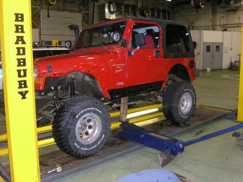 2001 Jeep Wrangler - Nolimit Rock Slider install