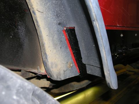 2001 Jeep Wrangler - modifing Bestop flares to fit rock sliders