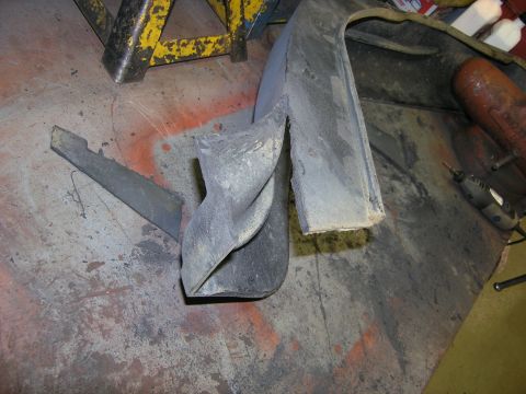 2001 Jeep Wrangler - modifing Bestop flares to fit rock sliders