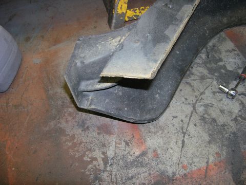 2001 Jeep Wrangler - modifing Bestop flares to fit rock sliders