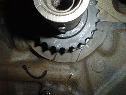 1981 Ford Bronco - Engine timing gear is shown in detail, with text indicating its country of origin.