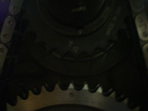 1981 Ford Bronco - This image shows engine timing components, not a complete vehicle.