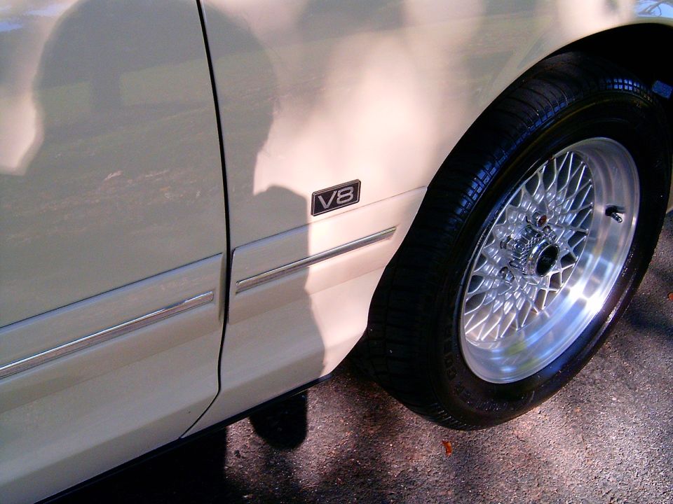 New emblems, from 1993 Ford T-bird 5.0