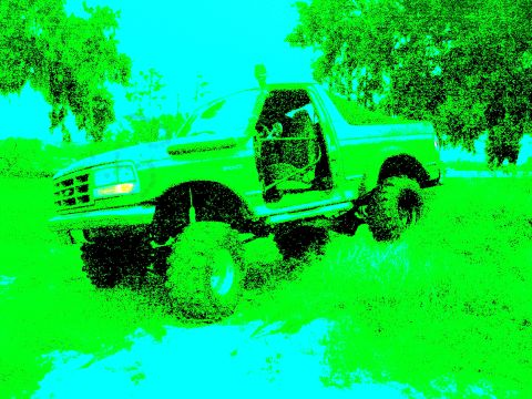 1992 Ford Bronco - had it looking cool in iPhoto, didnt save how it was