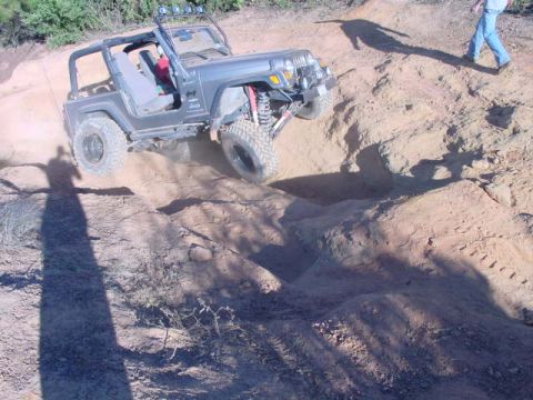 2004 Jeep TJ - X11 yes we were on this hill for awhile