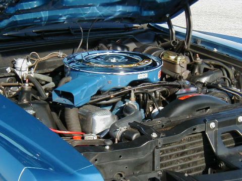 1971 Ford Ranchero - One nice underhood shot. I use it as a reference and an inspiration.