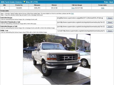 2000 Ford Crown Victoria - This is a 1992 Ford F-150 pickup truck, not a 2000 Ford Crown Victoria.