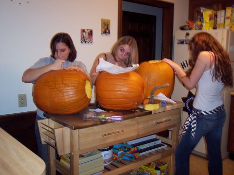 2001 Ford Crown Victoria - Oh the humanity! Or pumpkinanity? :)