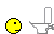 1992 Ford Bronco - A retro-style graphic depicts Pac-Man encountering a toilet in a dark setting.
