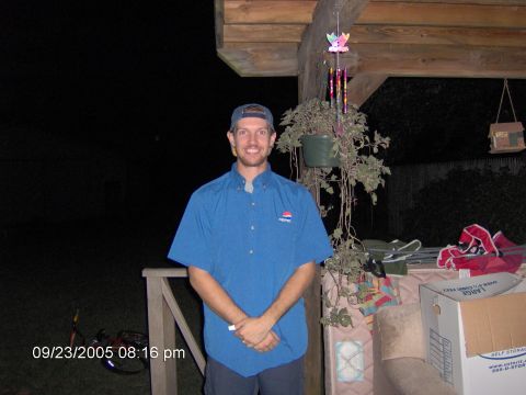 1987 Ford Bronco - me in work uniform