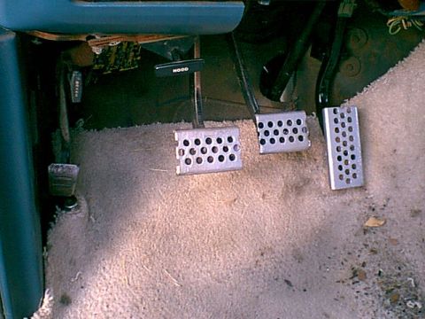 1983 Ford Bronco - here is the completed set. they grip your feet good and look good and easy to clean up. i rounded all edges so they were not sharp. i still…