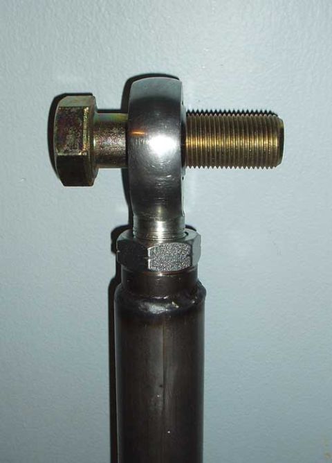 1996 Ford Bronco - New DOM Tie Rod. It is built from .4 wall, sleeved over with another piece of .4 wall. Overall internal thickness of .8"s, and overall widt…