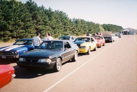 1989 Ford Mustang - inline this time with welds on the rear.