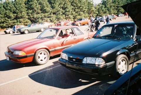 1989 Ford Mustang - oh man, the rice lights are on! Everyone hates them but I like them, so thier!