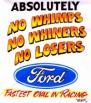 1993 Chevrolet S10 - This document displays the Ford logo and slogans related to racing.