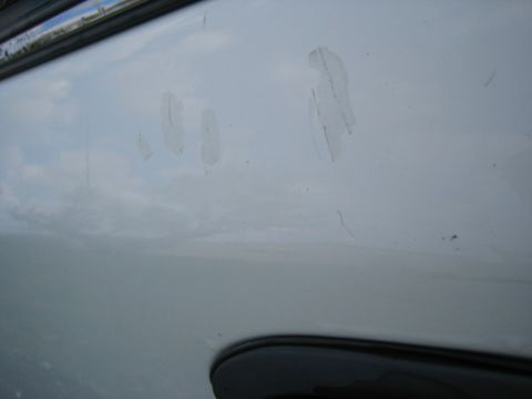 1999 Ford Crown Victoria - Small scratches where touch up paint was used.