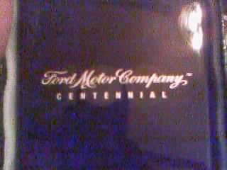 1986 Ford Bronco - This document commemorates the Ford Motor Company Centennial.