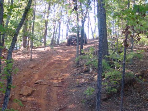 2004 Jeep Wrangler - going down