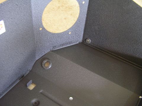 2000 Ford Excursion - Close-up of an aftermarket air intake box, likely for a vehicle's engine compartment.