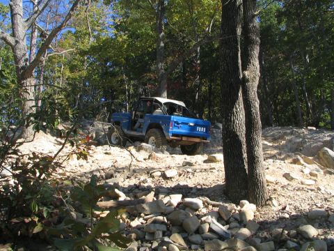 1990 Ford Bronco - Nice shot showing off the bikini top.
