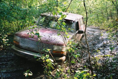 1993 Ford Bronco - oh yeah found a hole!! badass!!!