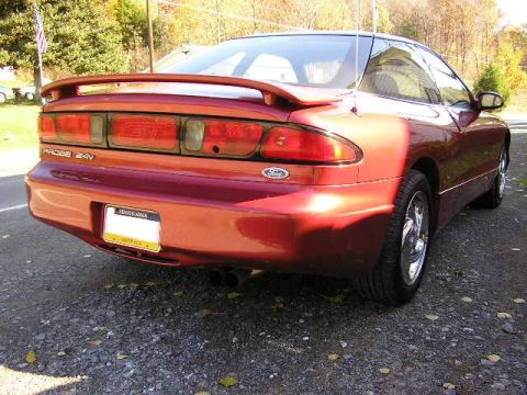 1994 Ford Probe - Red 1994 Ford Probe GT shows off its rear end and spoiler.