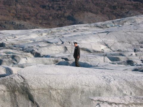 1993 Ford Bronco - Here's a Glacier Child Boy. They are very rare, but this one popped his head out of a cravas to look around.