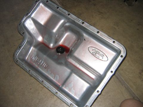 1995 Ford Bronco - This is what the inside of the pan should look like, if you have big particles or pieces get your check book ready.