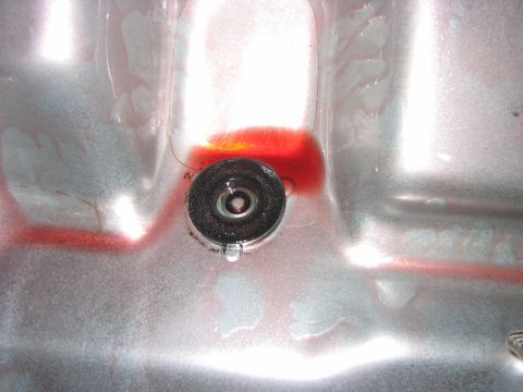 1995 Ford Bronco - Make sure you take the magnet out and clean it before you put the pan back on, mine wasn’t too dirty since I change the fluid once a year.