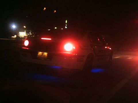 1994 Ford Probe - Cop car with neons. The black ones have multicolor LED's under them. Even the police are ridin' in style =))