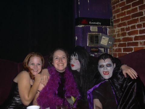 1997 Ford Probe - Stephanie, Me, Court, & Casey at Ash St. Saloon
