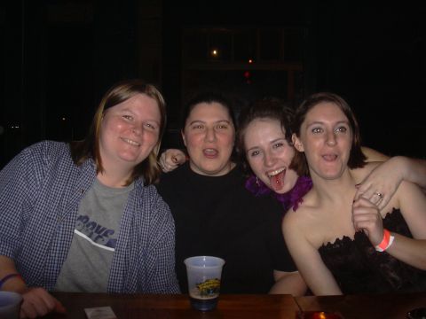 1997 Ford Probe - Julie, Denise, Me, & Amy just before closing time... I'm a little drunk in this one ;-)