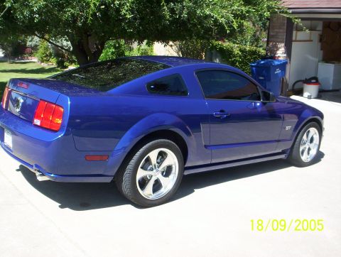 2005 Ford Mustang - Sonic Blue w/ Boyd's
