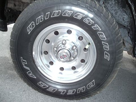 1996 Ford Bronco - The original front tires