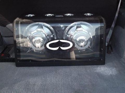 1996 Ford Bronco - My tired set of subs