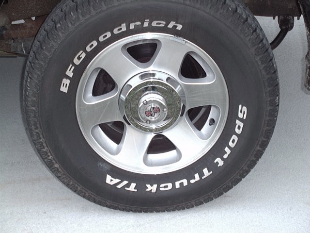 Those are my new set of tires I think they look pretty good