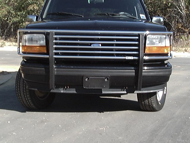 I had a billet grille insert origanlly but it did'nt look good chrome on chrome
