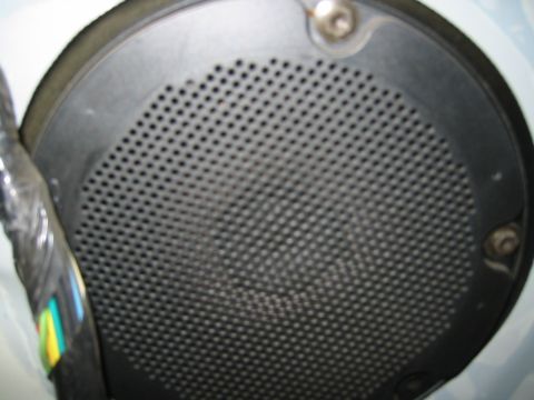 1995 Ford Bronco - stock door speaker. best pic i could get.