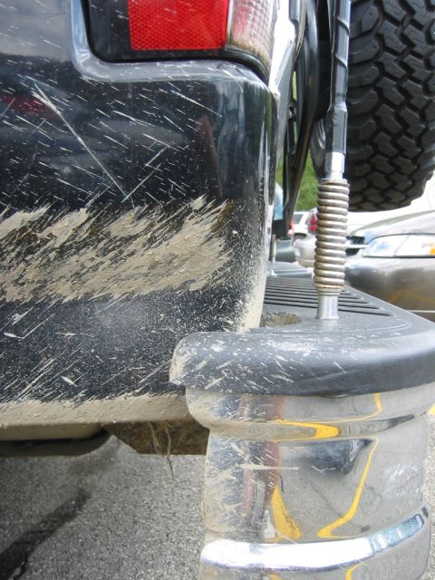 1995 Ford Bronco - how CB antennas were mounted