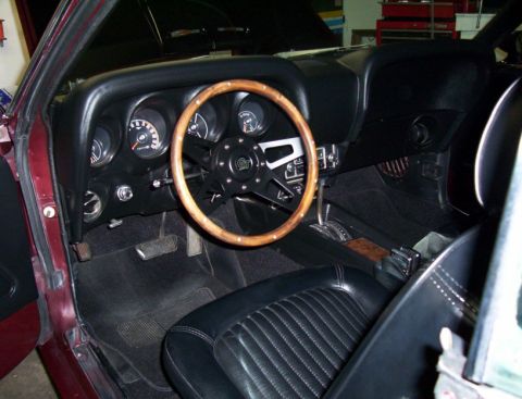 1969 Ford Mustang - Interior - LH Front - Shade