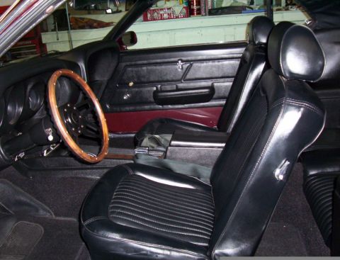 1969 Ford Mustang - Interior - LH Front II - Shade