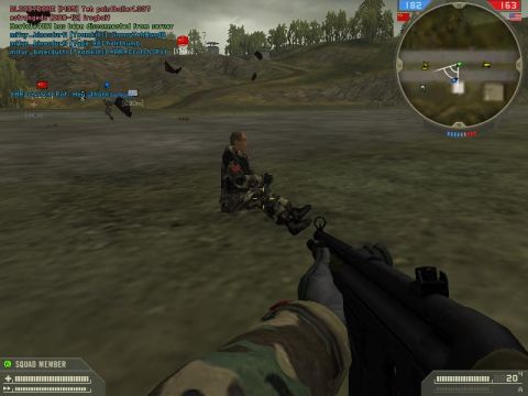 1996 Mercury Sable - The car blew up and left this guy behind, haha.