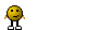 1968 Ford Mustang - A pixelated yellow smiley face character is depicted against a dark background.
